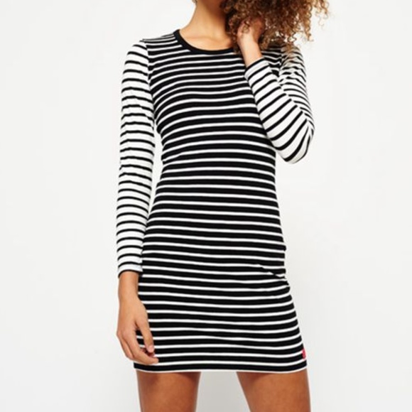 Superdry Stripe Dress - Picture 1 of 3
